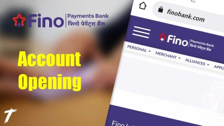 Fino payment bank account opening image